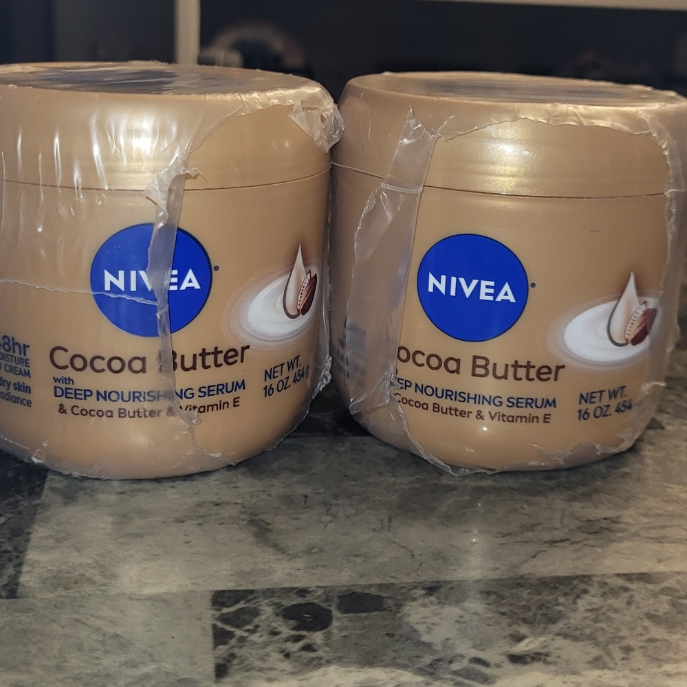 NIVEA COCOA BUTTER 16 OZ JARS